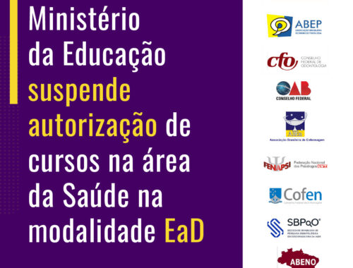 Ministério da Educação suspende temporariamente os processos de autorização de cursos EaD na área da Saúde