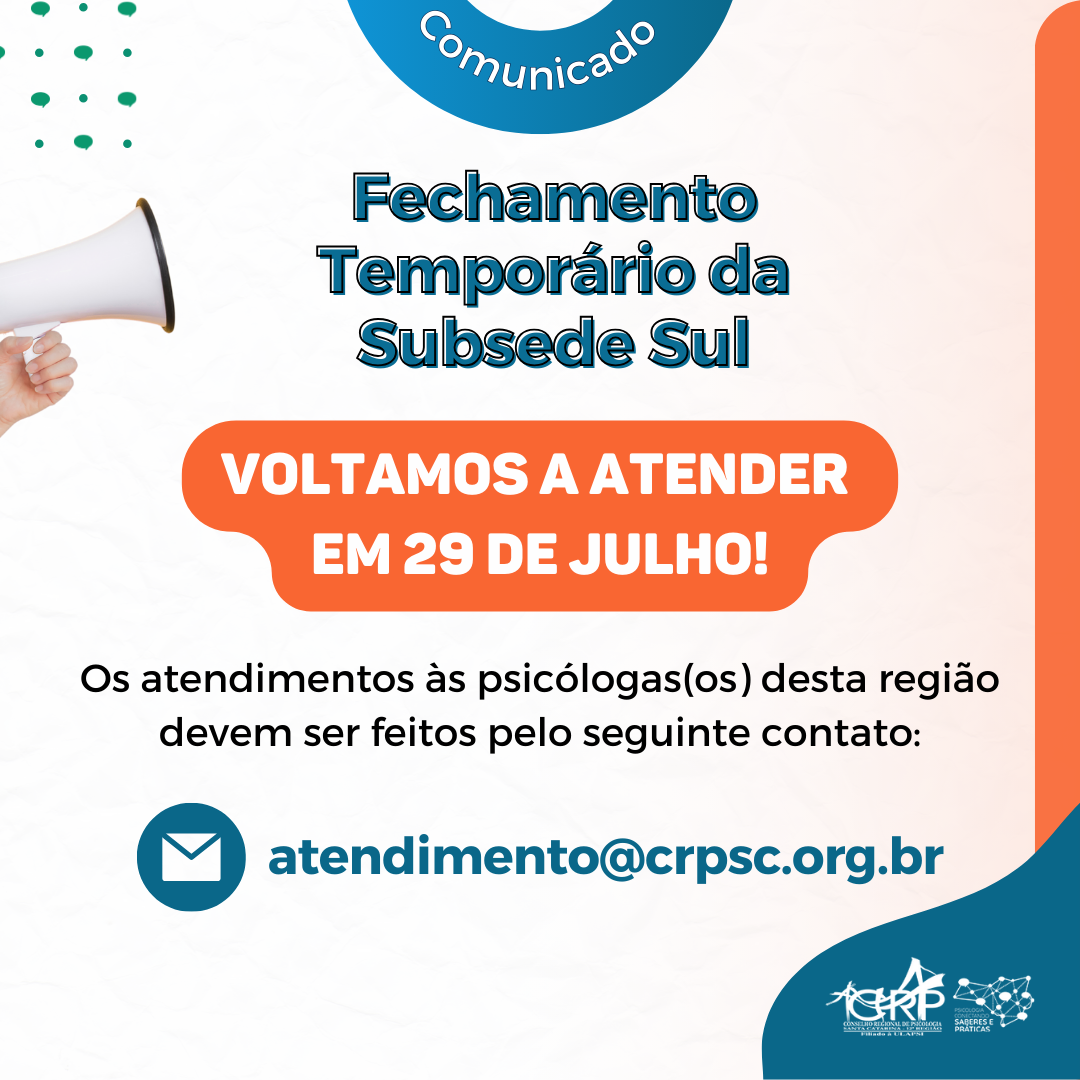 Comunicado de fechamento