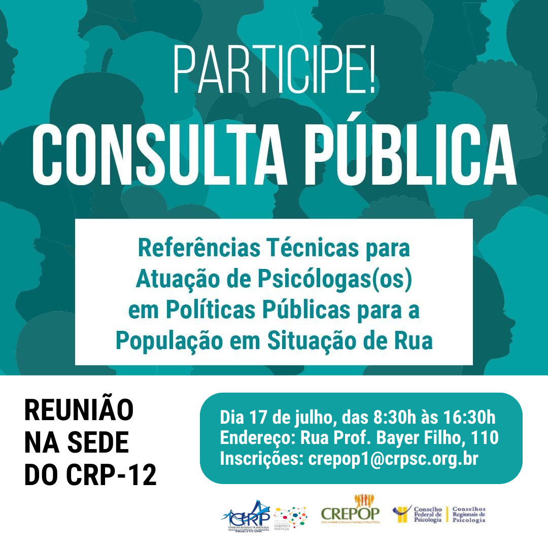 Reunião Consulta Pública População de Rua