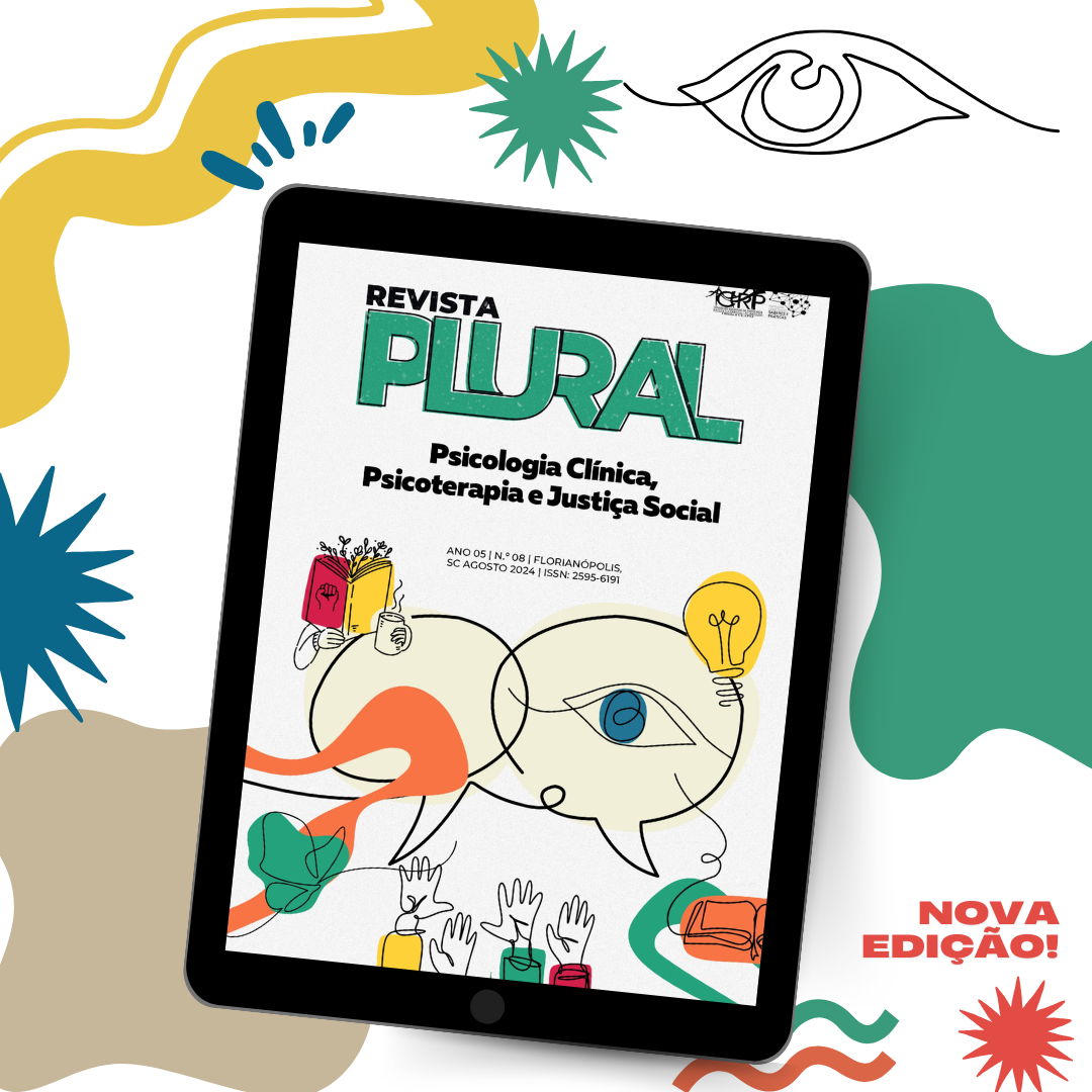 CRP-12 publica edição da Revista Plural sobre Psicologia Clínica, Psicoterapia e Justiça Social