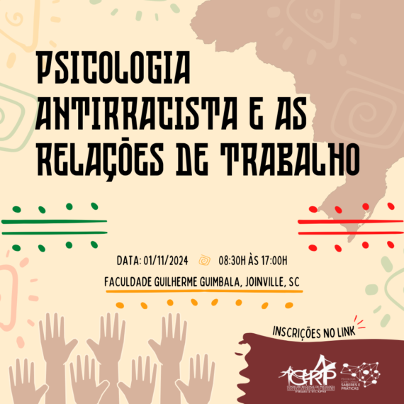 Evento: Psicologia Antirracista e as Relações de Trabalho