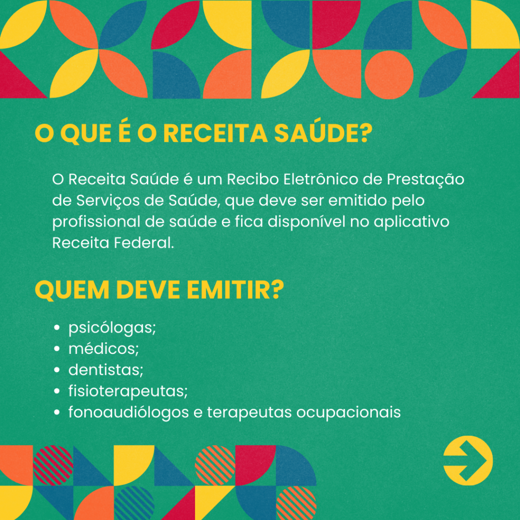 CRP-12 publica orientações sobre o RECEITA SAÚDE - Conselho Regional de ...