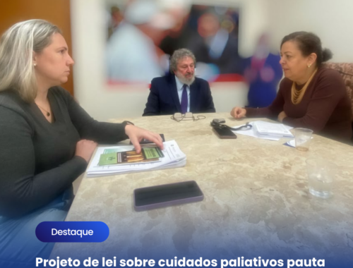 Projeto de lei sobre cuidados paliativos pauta reunião entre CRP-SC e deputado estadual