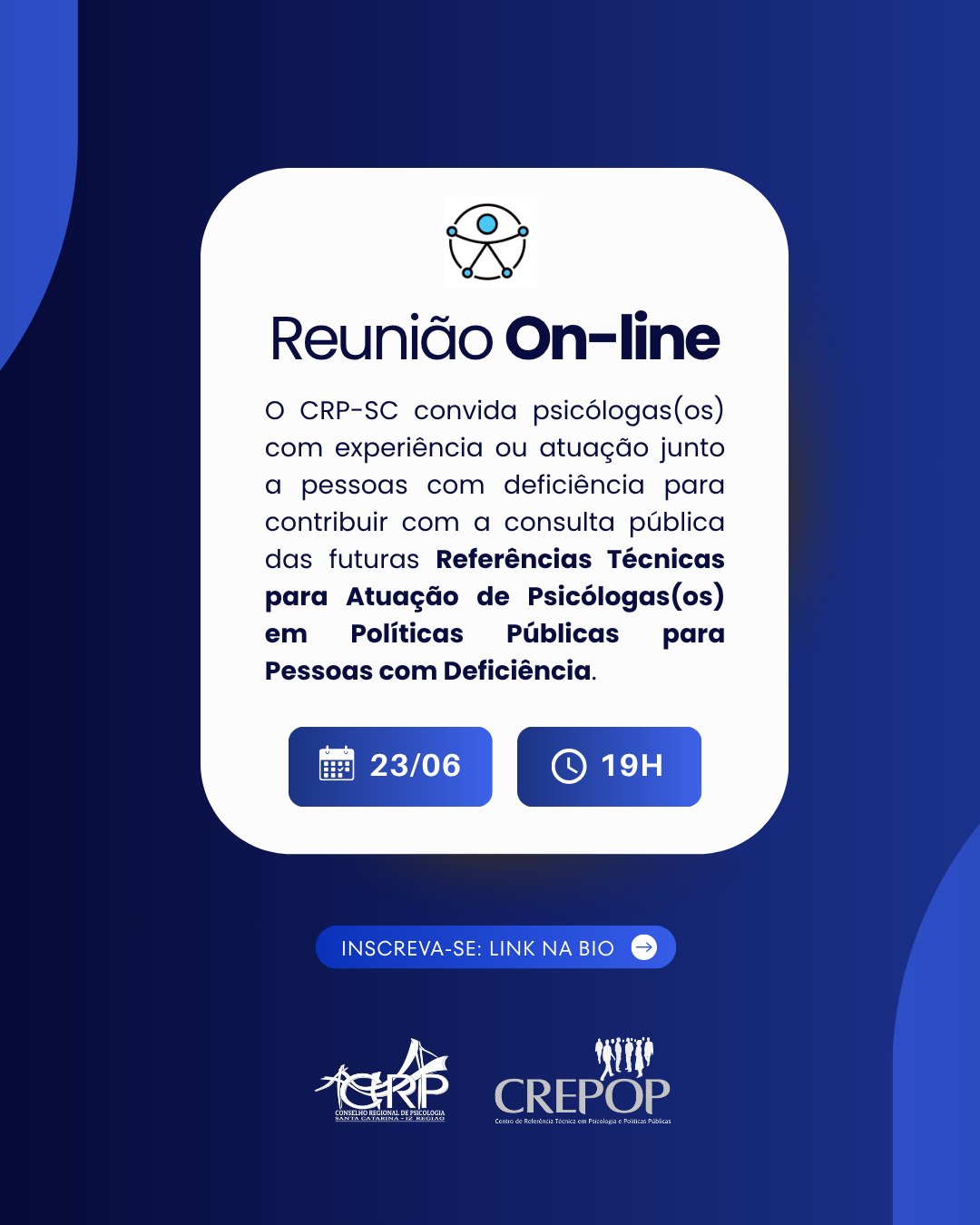 CRP-SC realiza reunião sobre referências técnicas para atuação da Psicologia com pessoas com deficiência