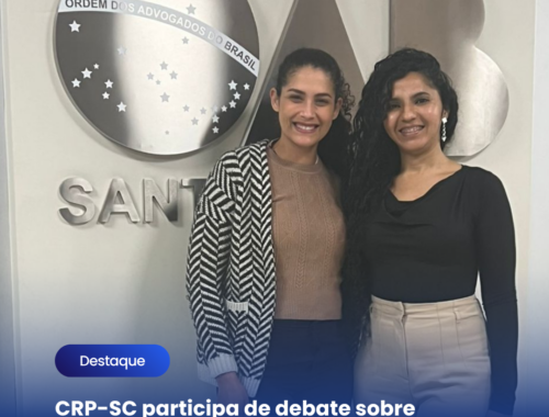CRP-SC participa de debate sobre políticas institucionais de enfrentamento à violência contra as mulheres