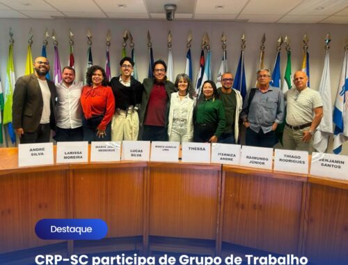CRP-SC participa de Grupo de Trabalho do CFP sobre Comunidades Terapêuticas