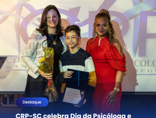 CRP-SC celebra Dia da Psicóloga e do Psicólogo com solenidade e iluminação da Ponte Hercílio Luz