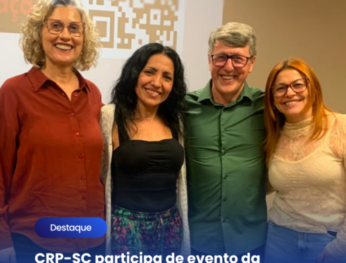 CRP-SC participa de evento da Abrapso que debate violências nos contextos escolares
