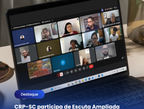 CRP-SC participa de Escuta Ampliada sobre violência de Estado e enfrentamento à tortura