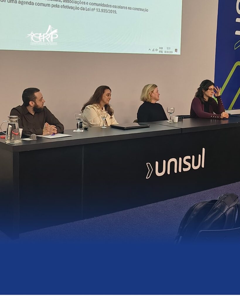 Em parceria com a Unisul, CRP-SC realiza I Jornada de Ciências Humanas